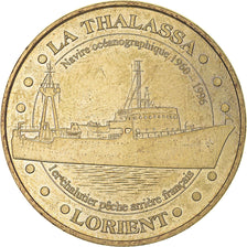 France, Token, Touristic token, Lorient -  Musée Bateau Thalassa, 2008, MDP