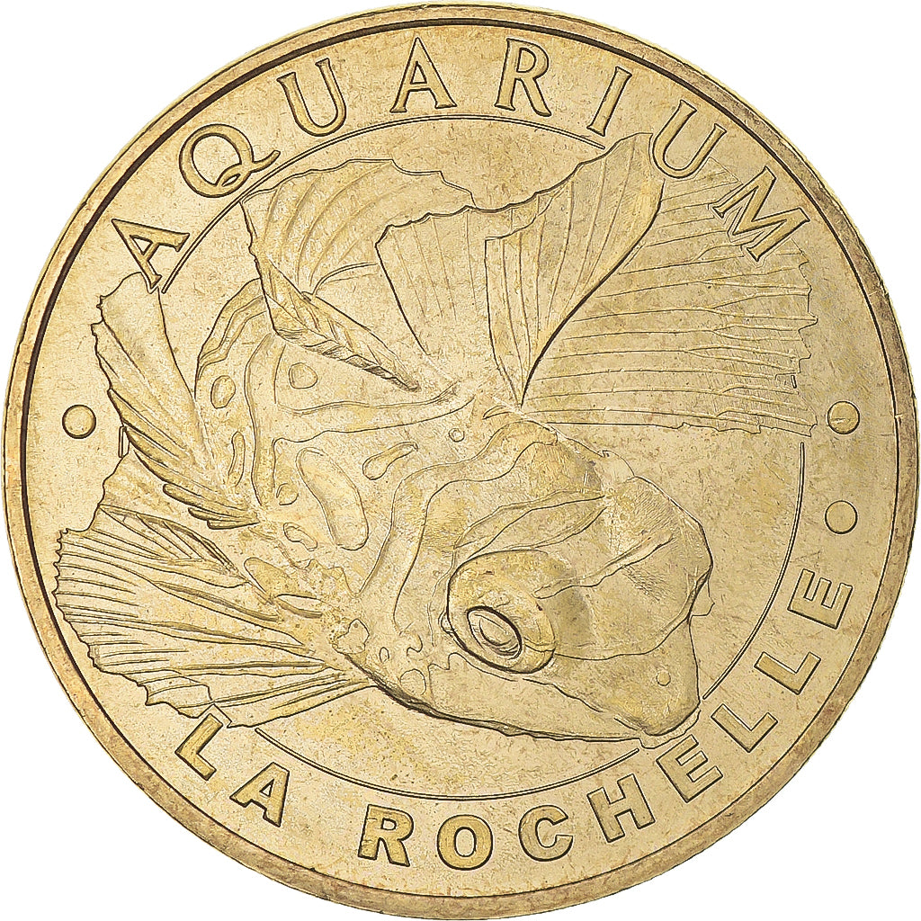 França, Token, Token turístico, La Rochelle - Aquarium n°3, 2008, MDP