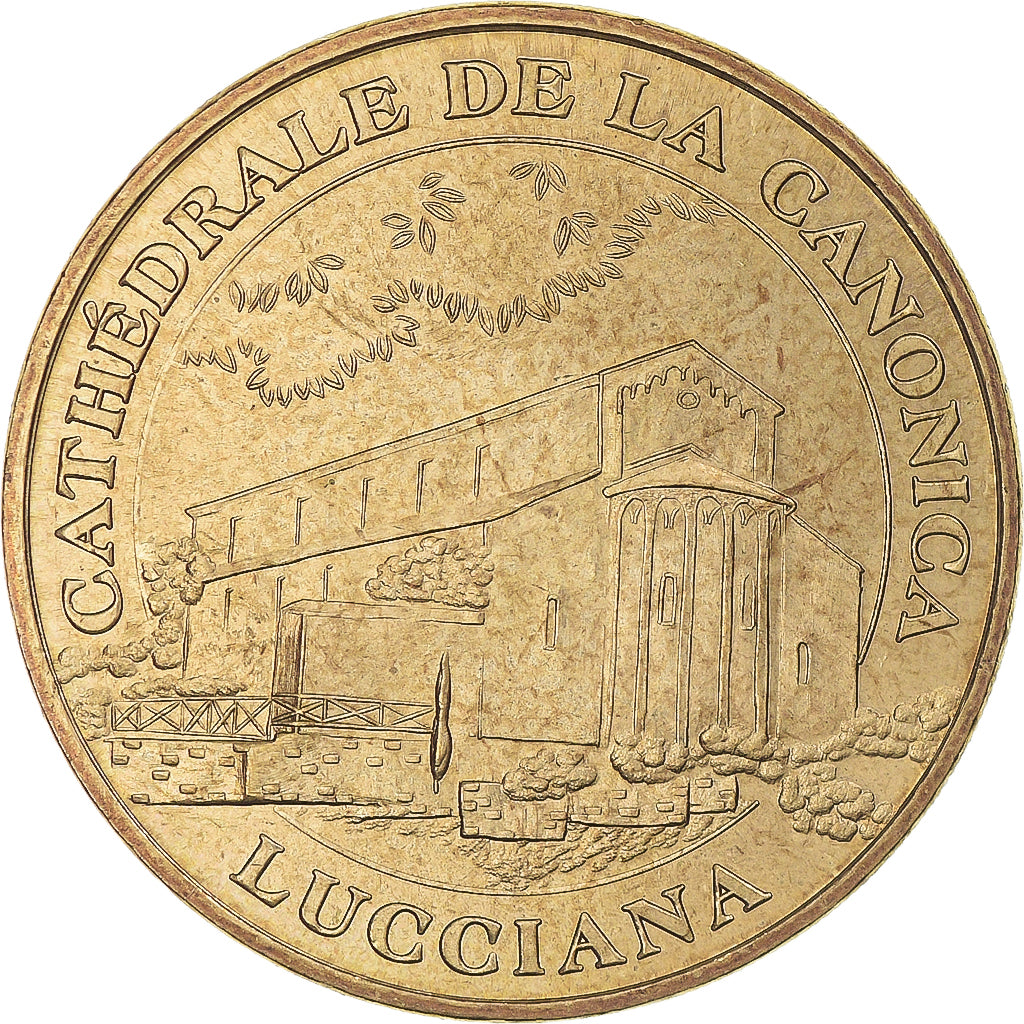 Francia, ficha, Tourist Token, 20/ Cathédrale de la Canonica - Lucciana, 2007