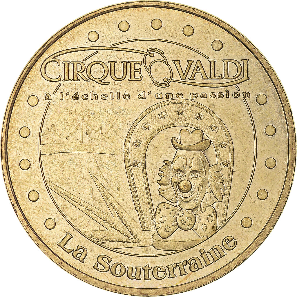 França, Token, Token turístico, La Souterraine - Cirque Valdi, 2008, MDP