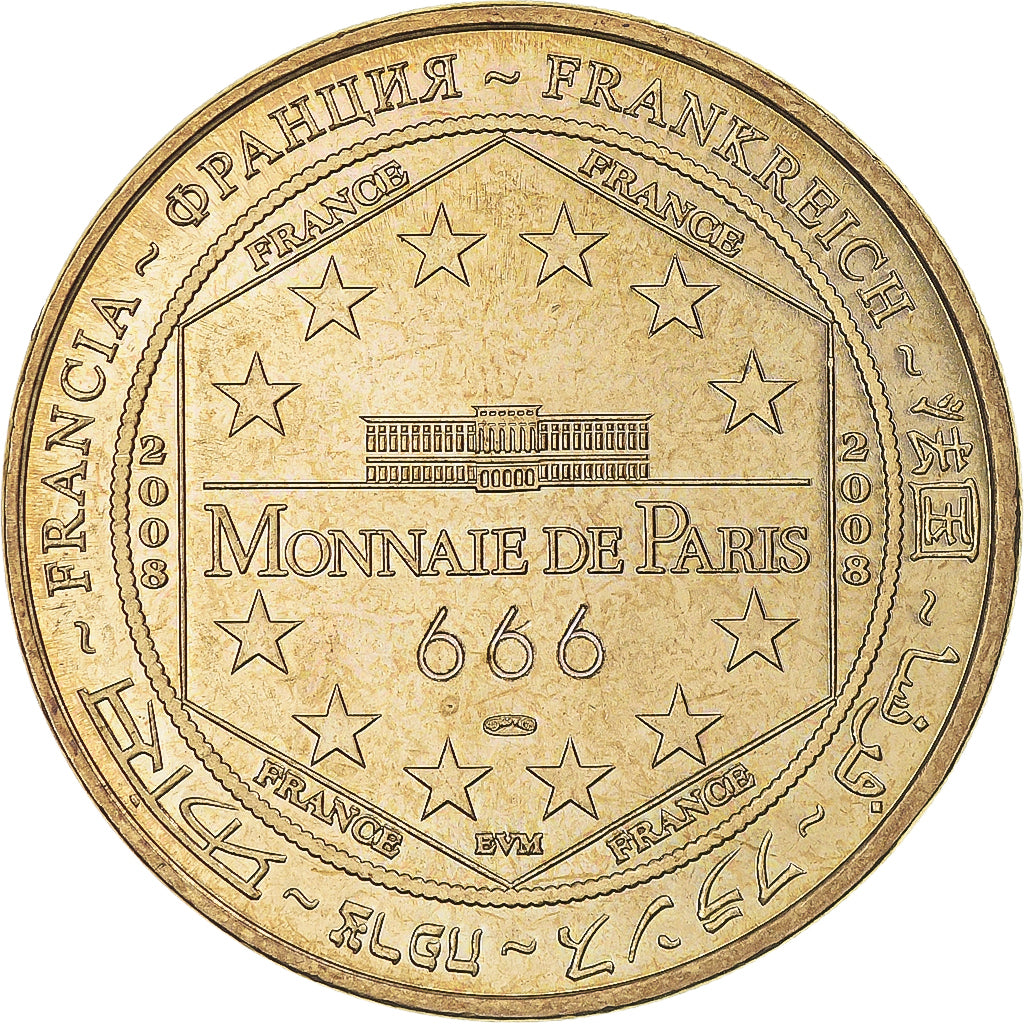 Francia, ficha, Touristic token, 87 - LIMOGES - JETON TOURISTIQUE.COM, 2008