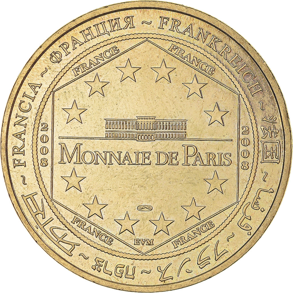 Francia, ficha, Touristic token, Hennebont - Le Haras national -, 2008, MDP