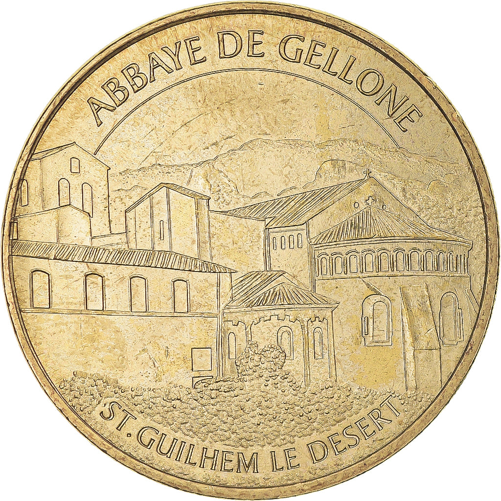 France, Token, Touristic token, Saint-Guilhem-Le-Désert - Abbaye de Gellone