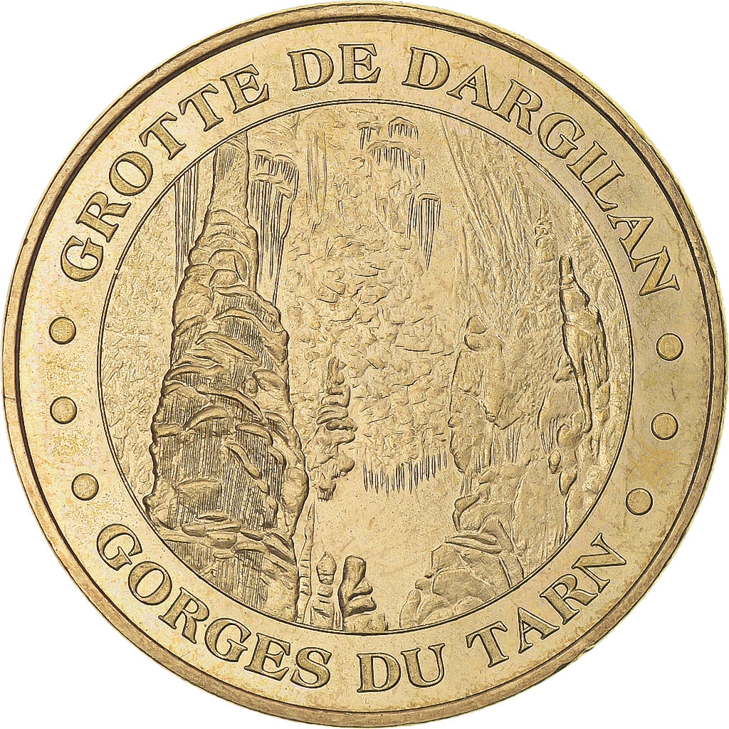 França, Token, Token turístico, Meyrueis - Grotte de Dargilan n°1, 2008, MDP
