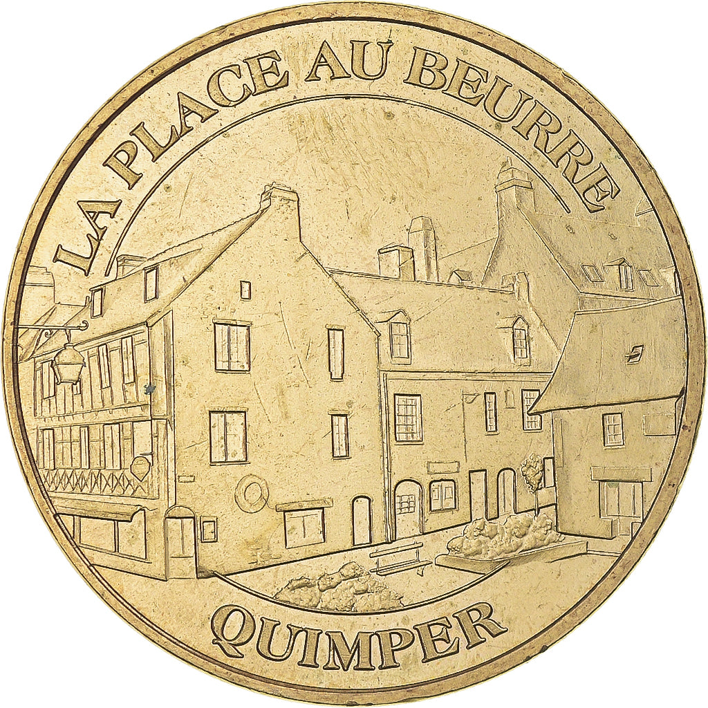 Francia, ficha, Touristic token, 29/ Place au Beurre - Quimper, 2008, MDP, SPL