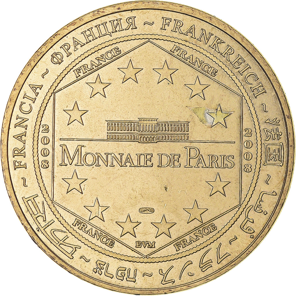 Francia, ficha, Touristic token, 29/ Place au Beurre - Quimper, 2008, MDP, SPL