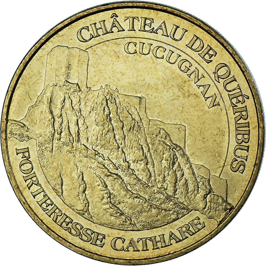 France, Token, Touristic token, Cucugnan - Château de Queribus n°1, 2008, MDP