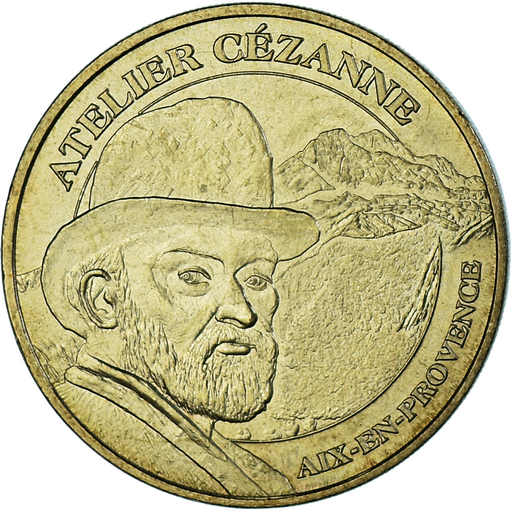 France, Token, Touristic token, Aix-en-Provence - Atelier Paul Cezanne, 2008