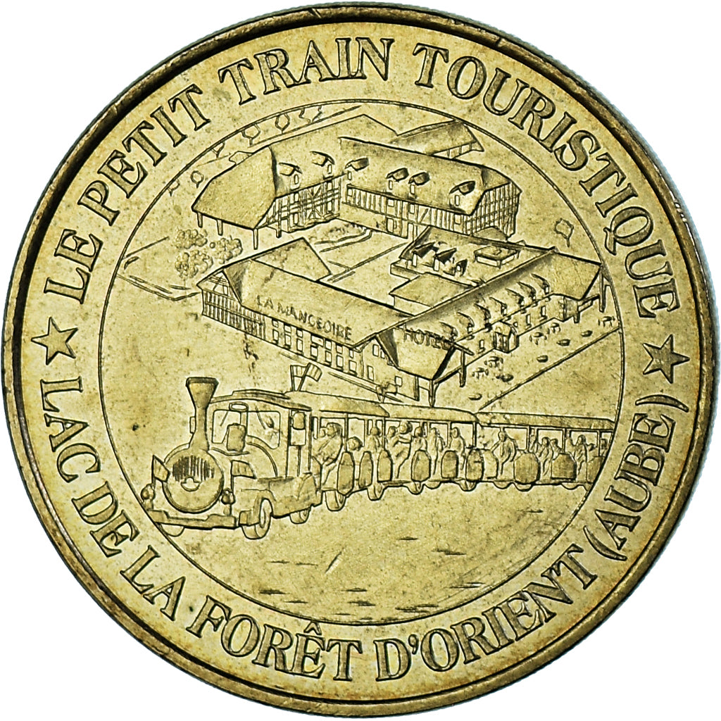 France, Token, Touristic token, Montieramey - Le petit train du lac de la forêt