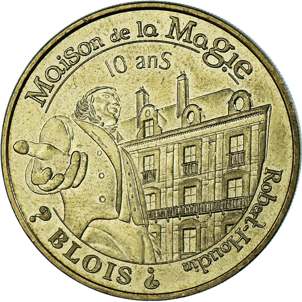 France, Token, Touristic token, Blois - Maison de la magie n°2 - 10 ans, Arts &