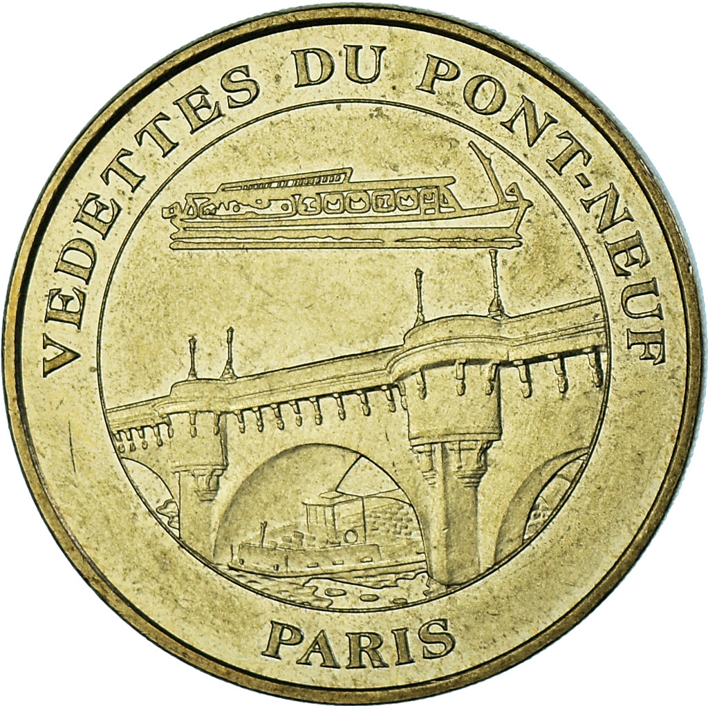 France, Token, Touristic token, Paris - Vedettes du Pont  Neuf n°5, Arts &