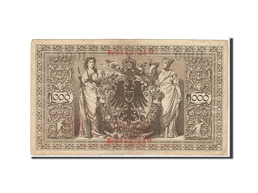 Germany, 1000 Mark, 1910, KM #44b, VF(20-25), 9443725G
