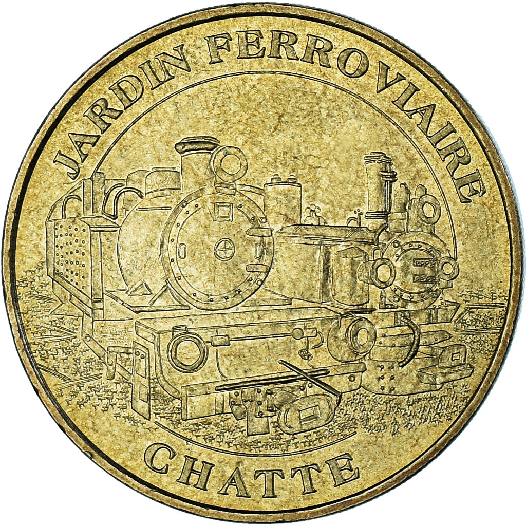 France, Token, Touristic token, Chatte - Jardin ferroviaire n°2, Arts &