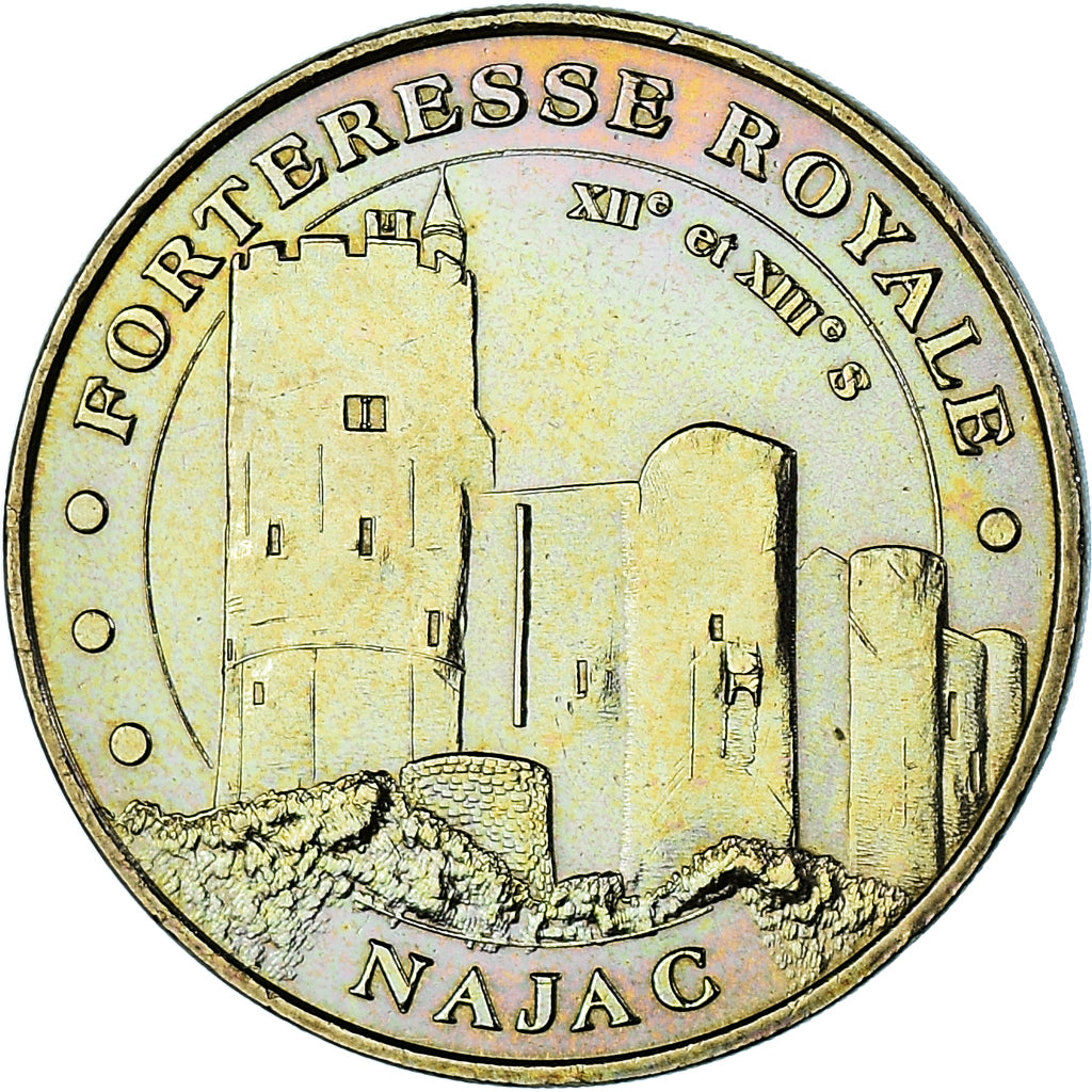 France, Token, Touristic token, Najac - Forteresse royale, Arts & Culture, 2006