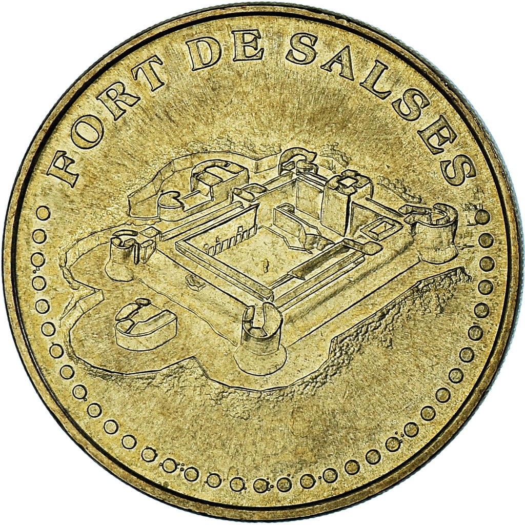 France, Token, Salses - Le Château Fort n°2, 2007, MDP, MS(60-62)
