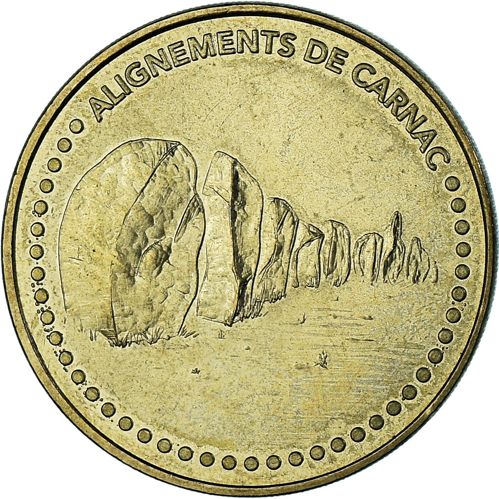 France, Token, Touristic token, Carnac - Les alignements n°2, 2008, MDP