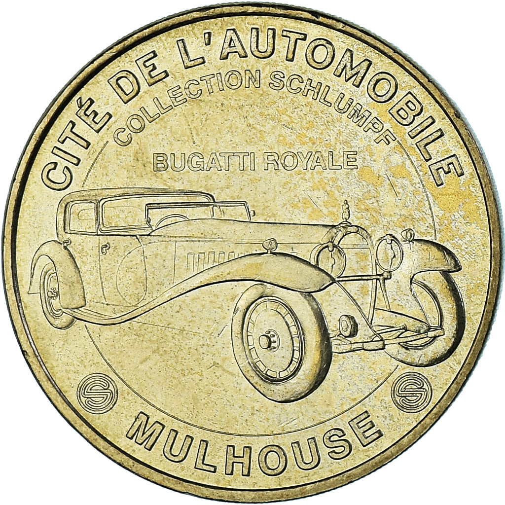 France, Token, Touristic token, Mulhouse - Musée de l'automobile n°4, 2008