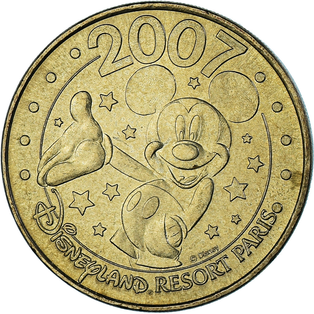 Frankrijk, Token, Toeristisch fiche, Disneyland n°12 - Mickey 2007, Arts &