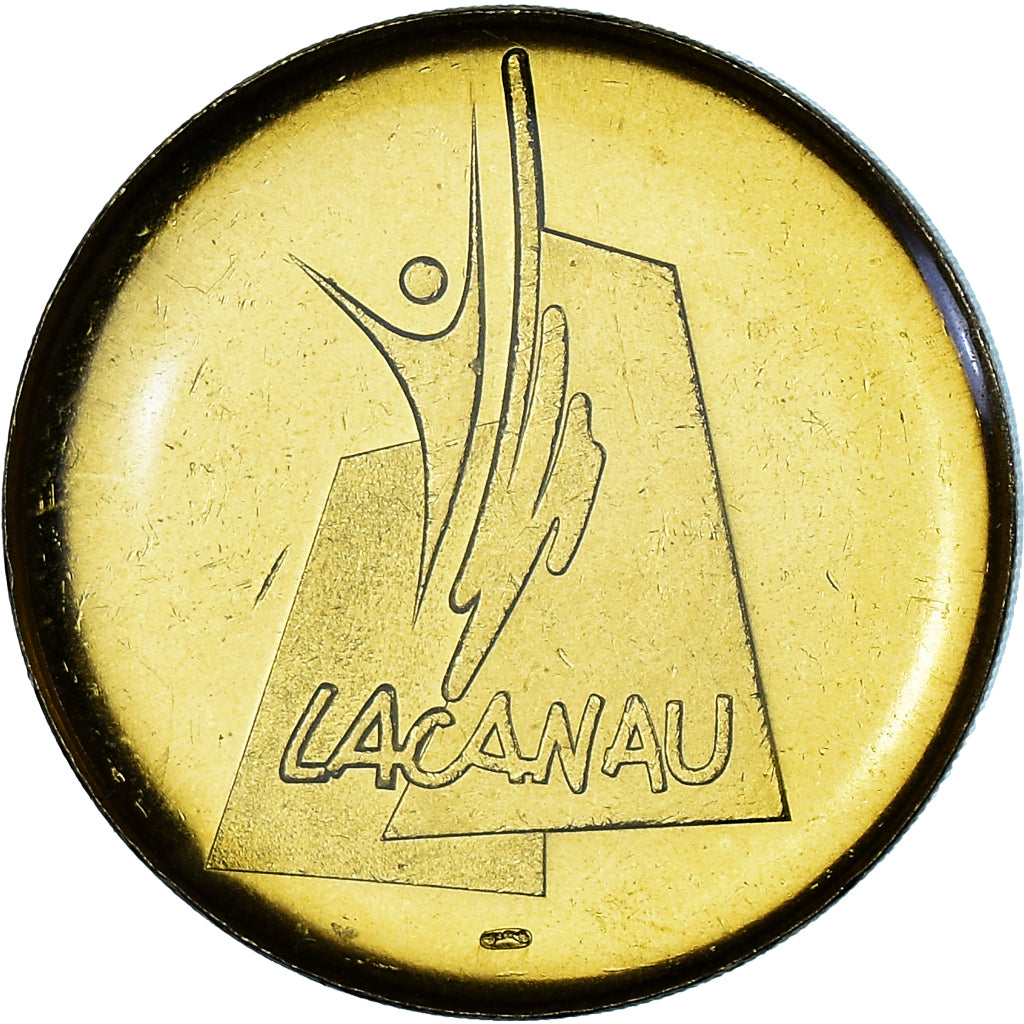 France, Token, Touristic token, Lacanau 1906 - 2006, 2006, MS(63), Cupronickel