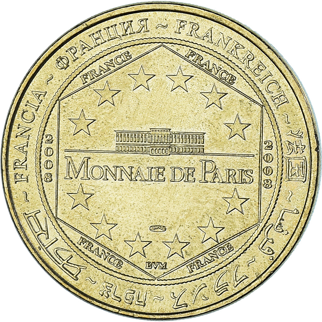 Frankreich, betaalpenning, Tourist Token, 50/ Abbaye du Mont-Saint-Michel, 2008
