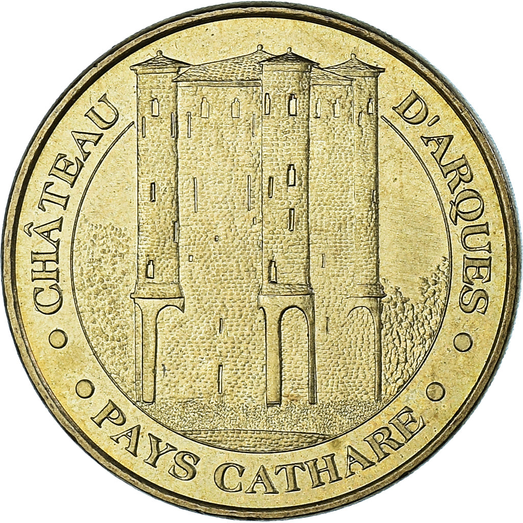 France, Token, Touristic token, 11/ Château d'Arques, Arts & Culture, 2007