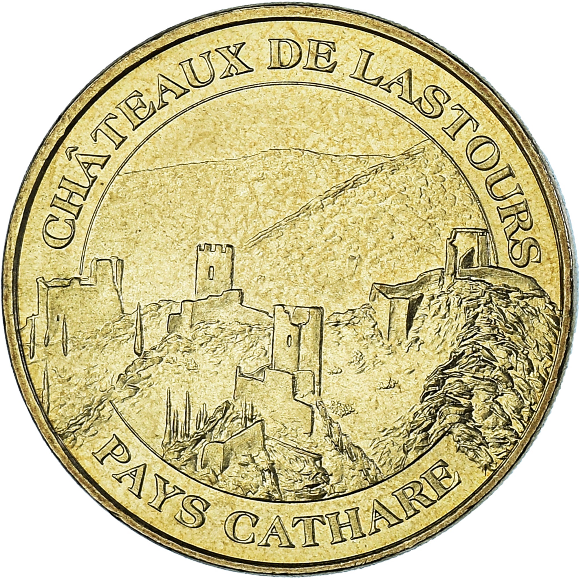 France, Token, Touristic token, 11/ Château de Lastours, 2007, MDP, MS(60-62)
