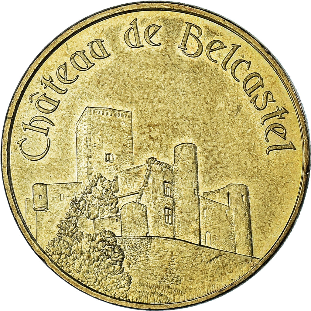 France, Token, Touristic token, 12/ Château de Belcastel, Arts & Culture, 2007