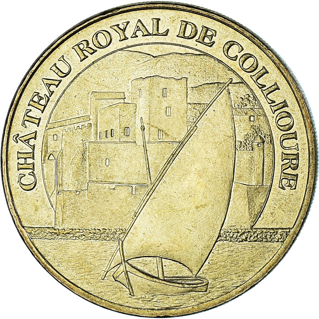 France, Token, 66/ Château royal de Collioure, 2007, MDP, MS(60-62)