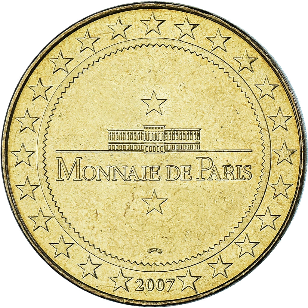 France, Token, Touristic token, Chartres - La Cathédrale n°5, 2007, MDP
