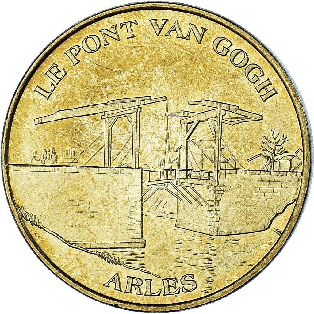 France, Token, Touristic token, Arles - Le pont Van Gogh, 2007, MDP, MS(60-62)