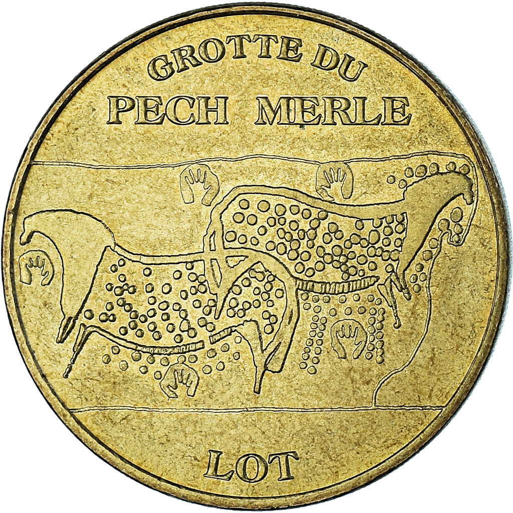 France, Jeton, Jeton Touristique, Cabrerets - Grotte du Pech Merle, Arts &