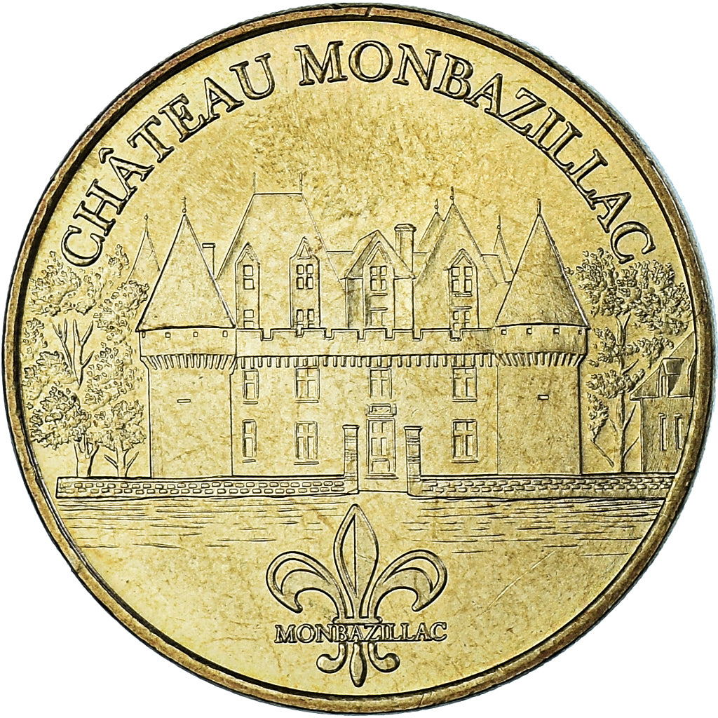 France, Token, Touristic token, Montbazillac - Château n°1, Arts & Culture