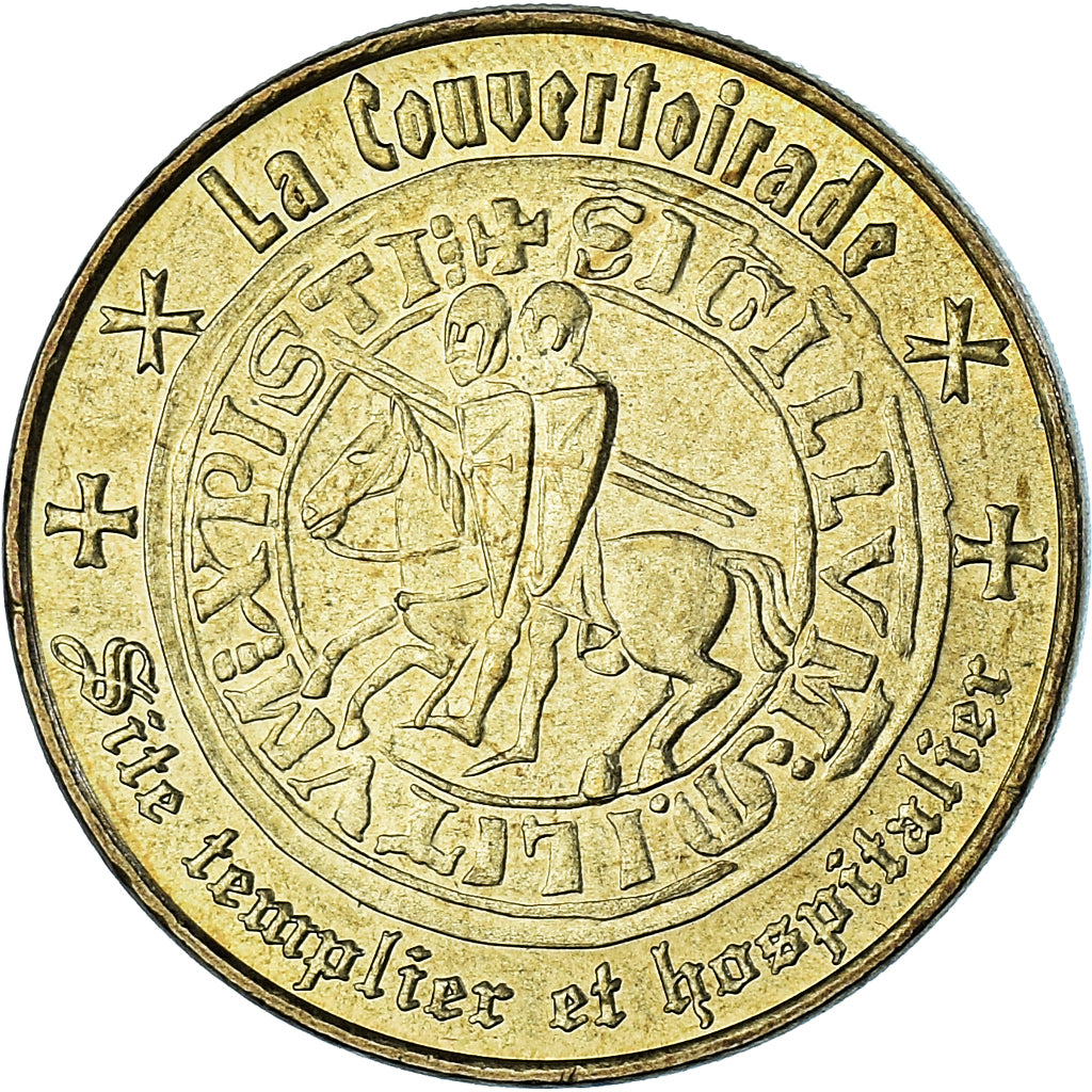 France, Jeton, Jeton Touristique, La Couvertoirade - Site templier n°1, Arts &