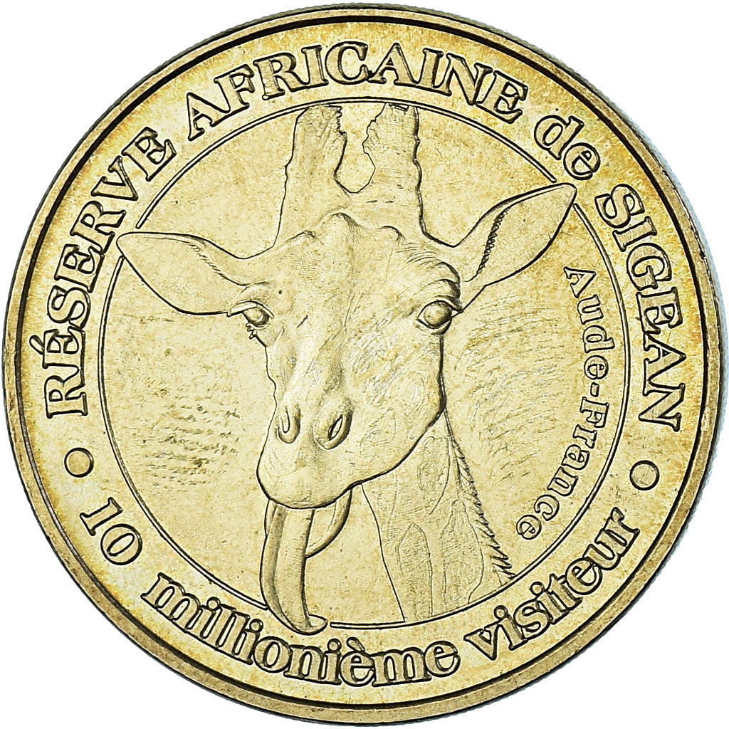 France, Token, Touristic token, Sigean - Réserve n°6, 2007, MDP, MS(60-62)