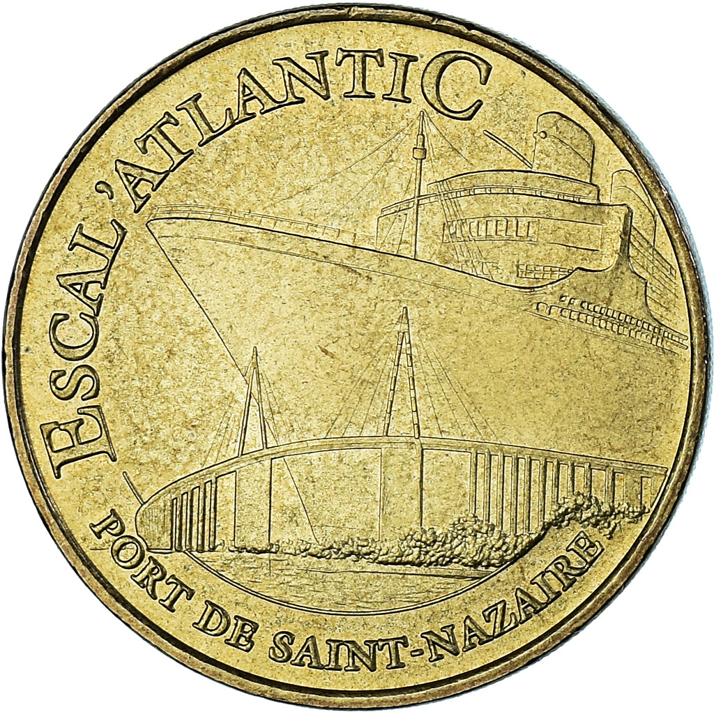 France, Token, Touristic token, L'Escal Atlantic - Port Saint Nazaire, Arts &