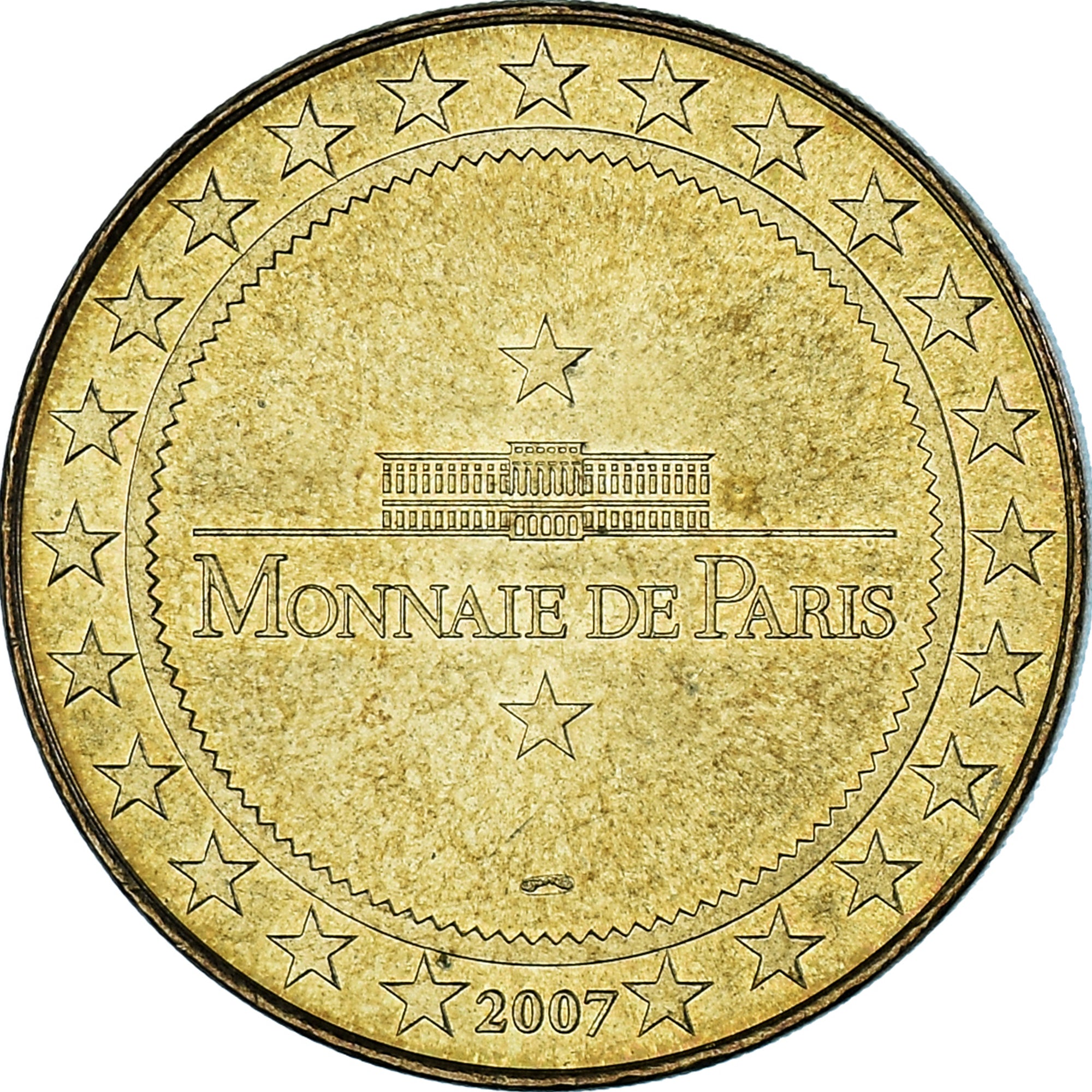 Francia, ficha, Touristic token, Lille - LesGéants, 2007, Monnaie de Paris