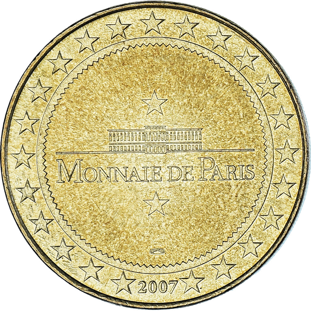 Francia, ficha, Touristic token, Reims - Palais du Tau n°2, 2007, MDP, SPL