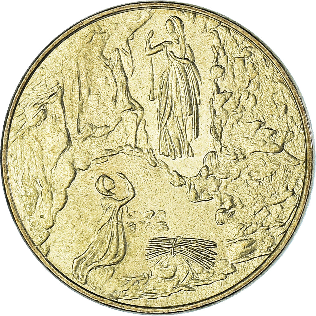 Francia, ficha, Touristic token, Lourdes - Laissez-vous réconcilier avec Dieu