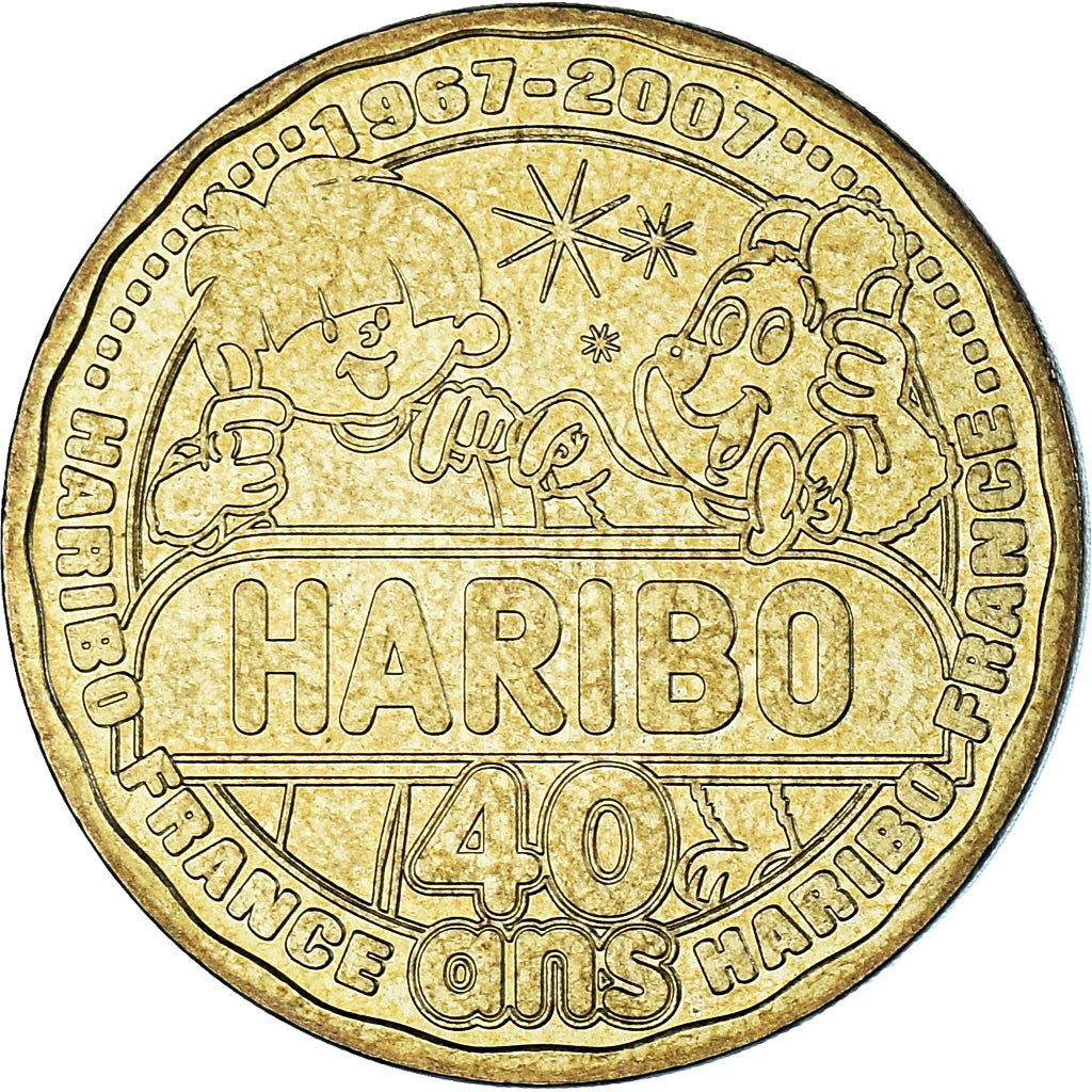 France, Token, Touristic token, Uzès -  Haribo n°4, 2009, MDP, MS(60-62)