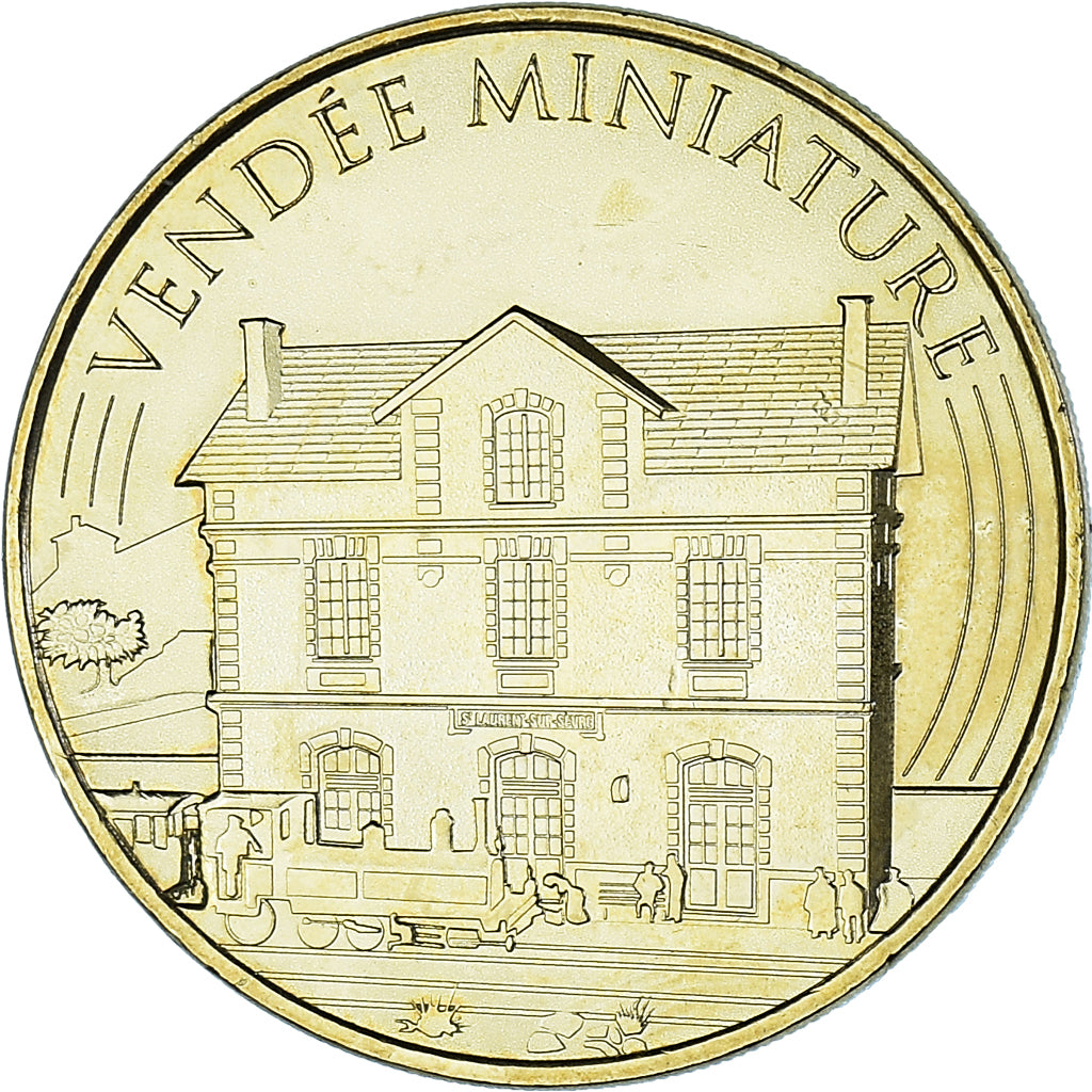 France, Token, Touristic token, 85/LA VENDÉE MINIATURE - TRAIN, Arts & Culture