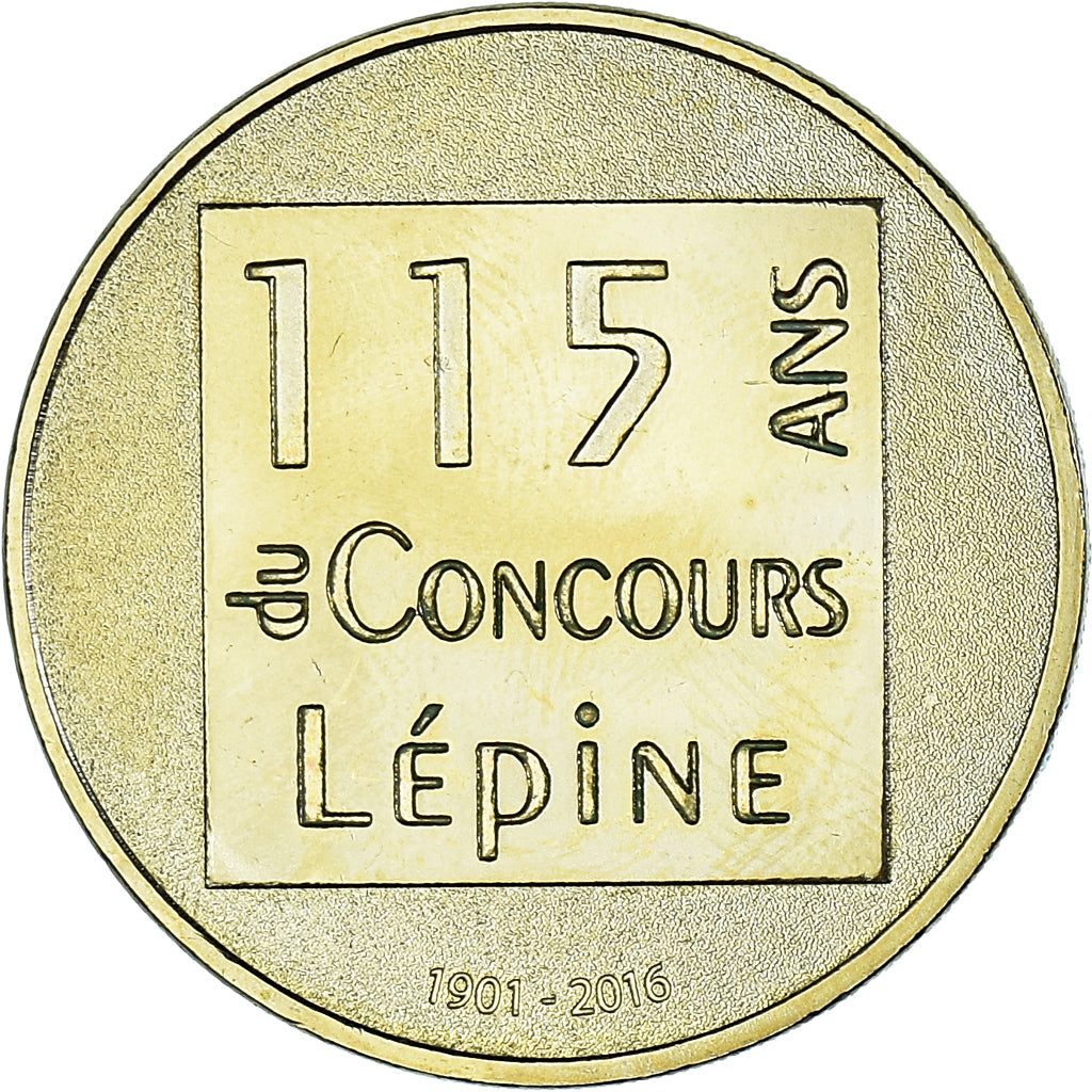 Frankrijk, Token, Toeristisch fiche, Paris - Concours Lépine - 115 ans, Arts &
