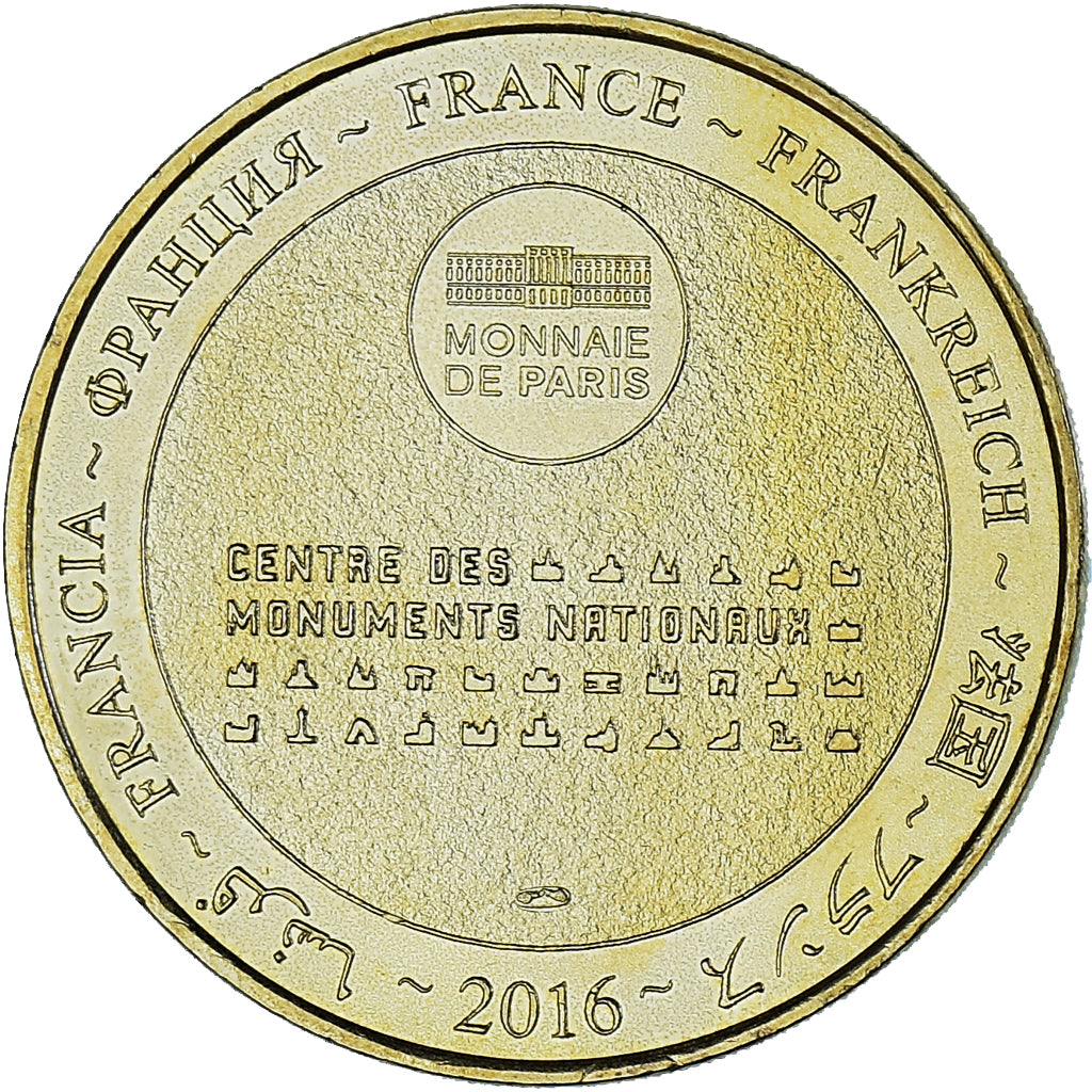 Francia, ficha, Paris - Centre des monuments nationaux n°2, 2016, MDP, SPL+