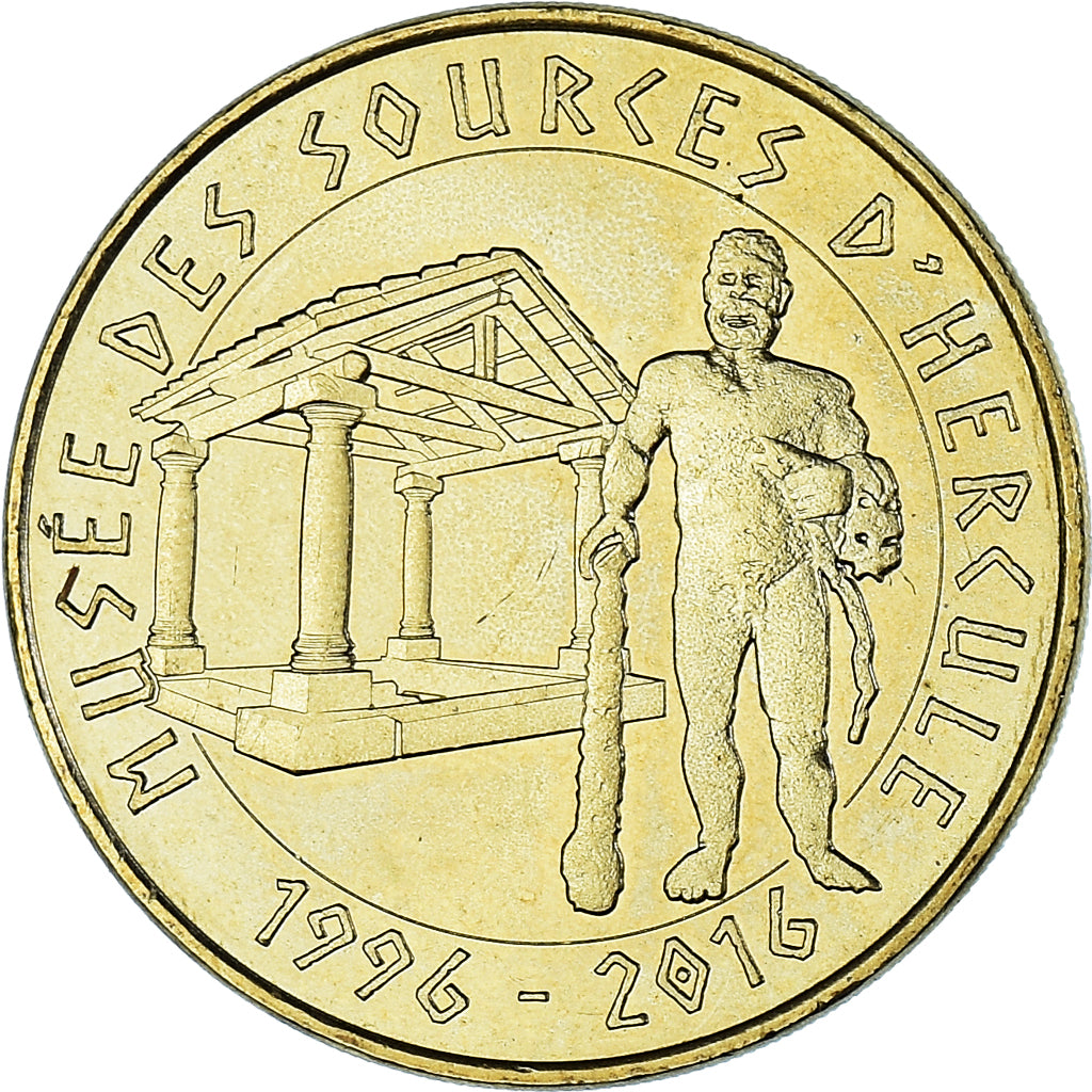 France, Token, Touristic token, 54/ Musee Des Sources D'hercule, 2016, MDP