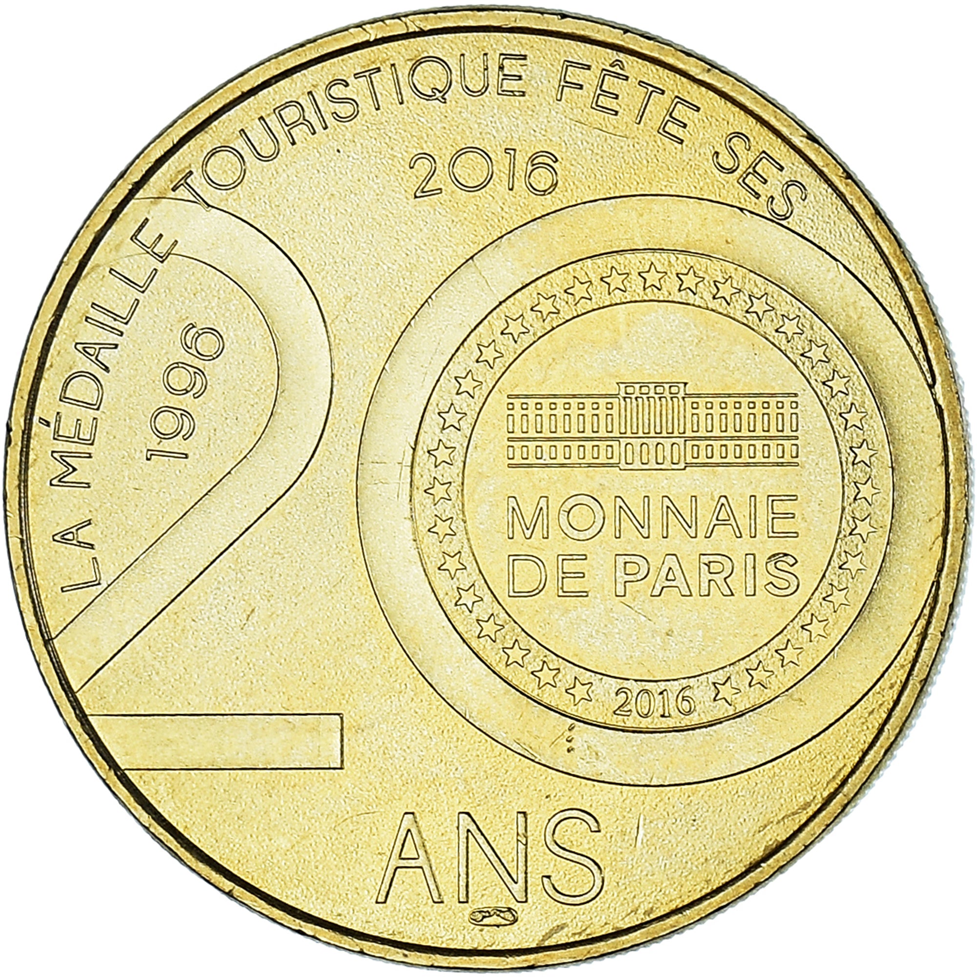 Francia, ficha, Touristic token, 52/ COLOMBEY-LES-DEUX-EGLISES Spectacle