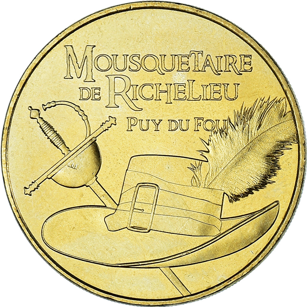 France, Token, Touristic token, Les Epesses - Puy du Fou n°13, 2016, MDP