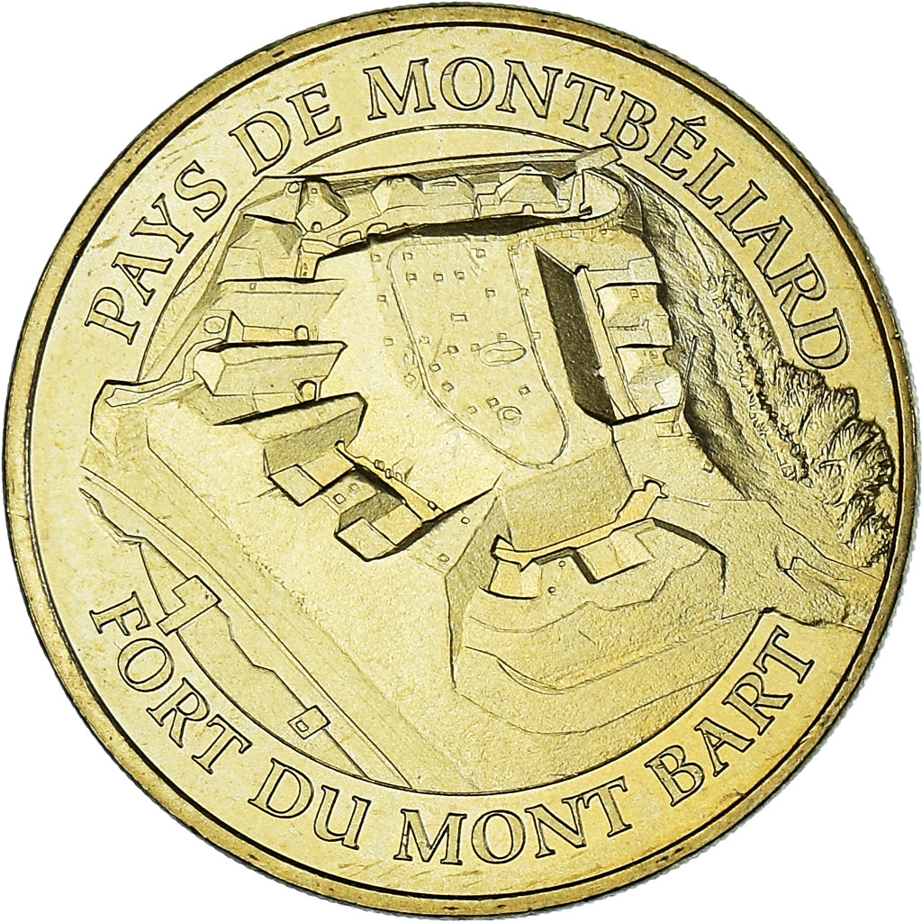 France, Jeton, Jeton Touristique, 25/ Pays De Montbeliard Fort Du Mont Bart