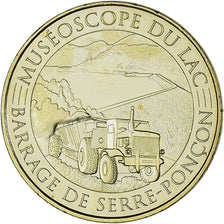 France, Token, Touristic token, Muséoscope du lac - Barrage de Serre-Ponçon -