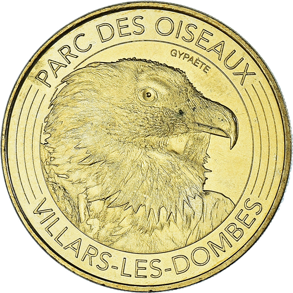 France, Token, Touristic token, 01/ VILLARS-LES-DOMBES - Parc des Oiseaux N°6