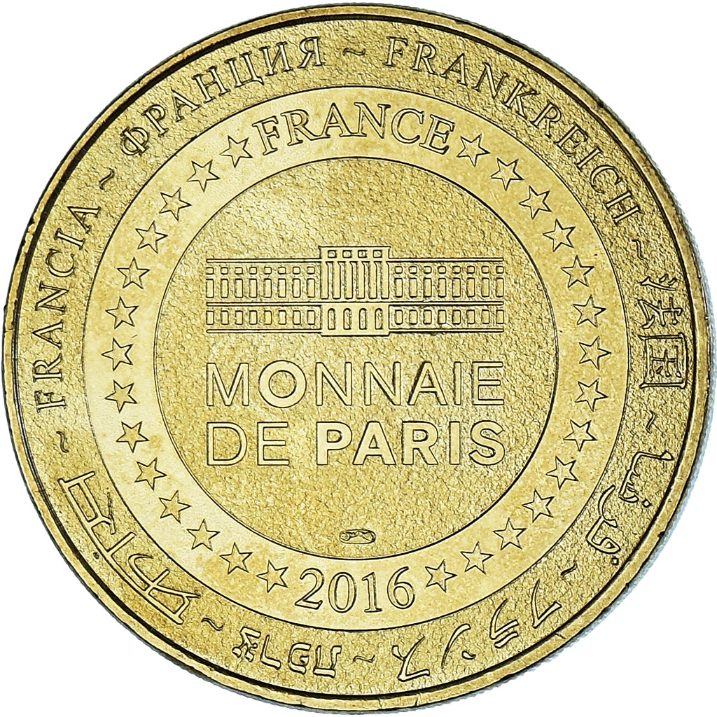 France, Token, Touristic token, Parc Astérix - Astérix, Arts & Culture, 2016