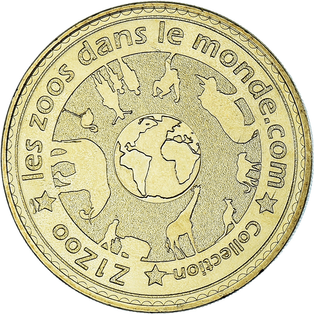 France, Token, Tourist Token, 67/ Perroquet Club - Ara bleu et jaune, 2016